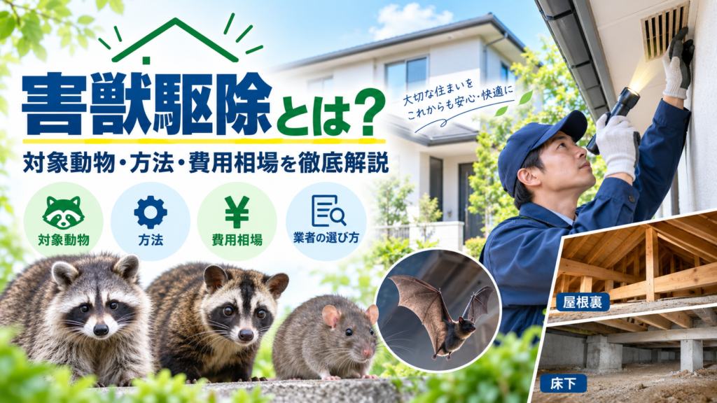 害獣駆除とは
